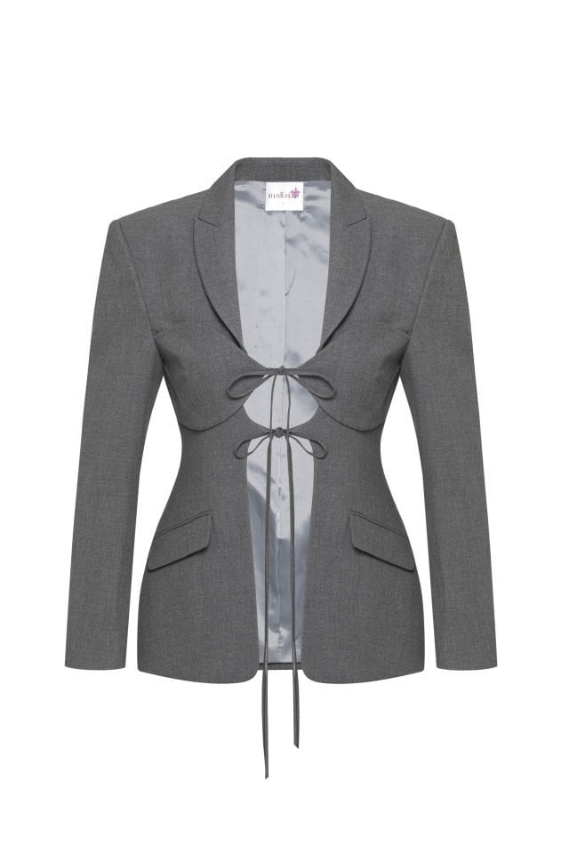 Gray Butterfly Jacket