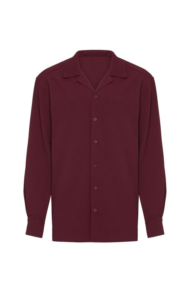 Burgundy Cocktail Shirt