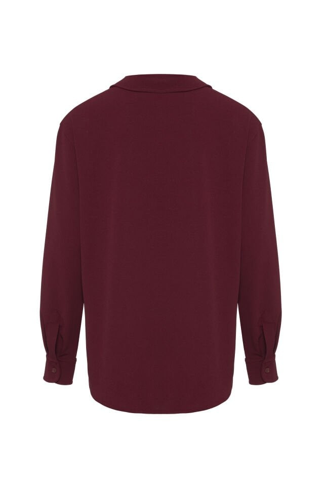 Burgundy Cocktail Shirt