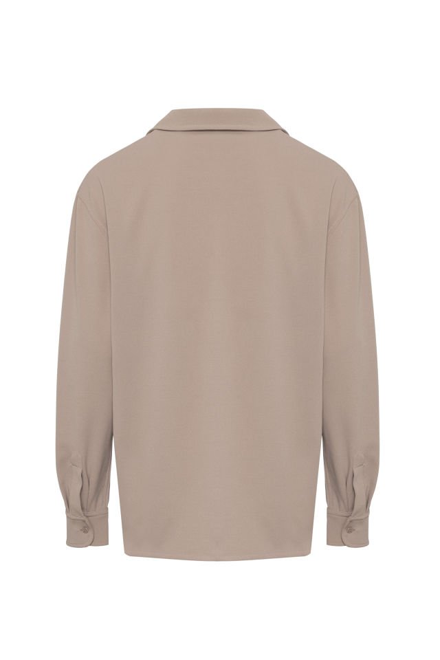 Brown Cocktailk Shirt