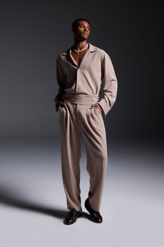 Brown Cocktailk Shirt