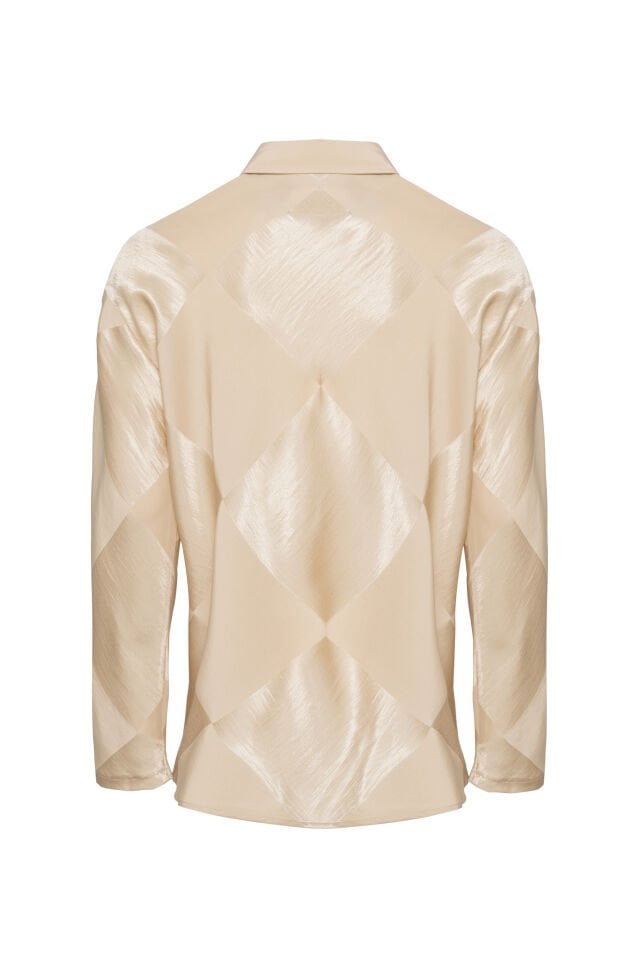 Pumpkin Chequered Shirt