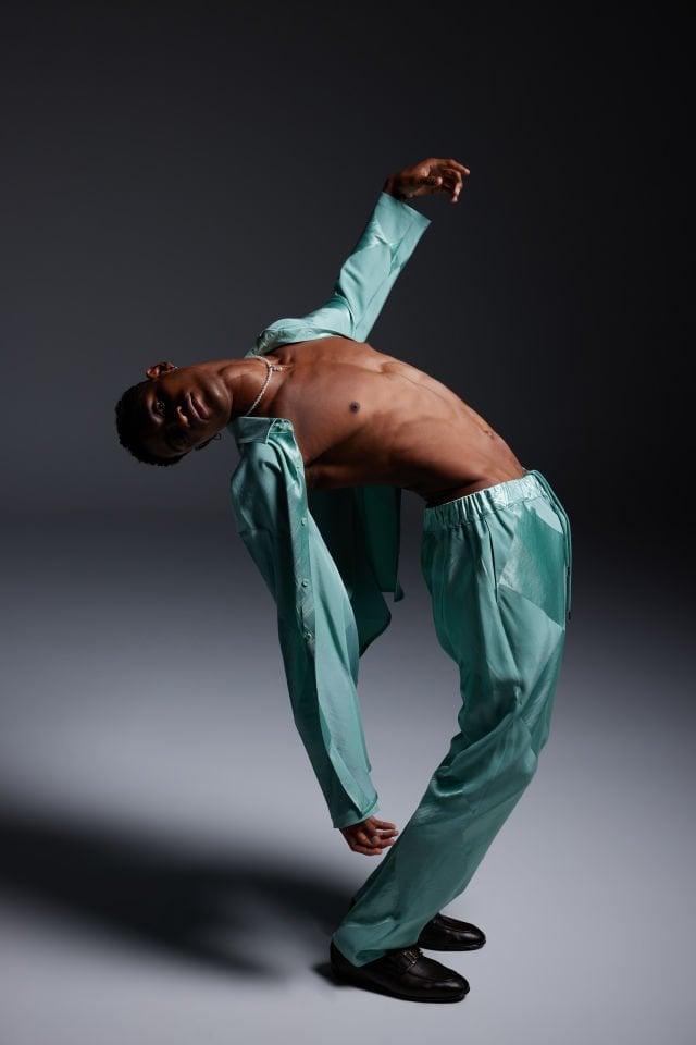 Baby Blue Chequered Pant