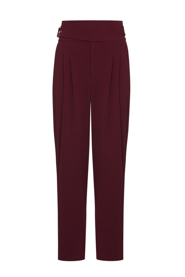 Burgundy Cocktail Pant