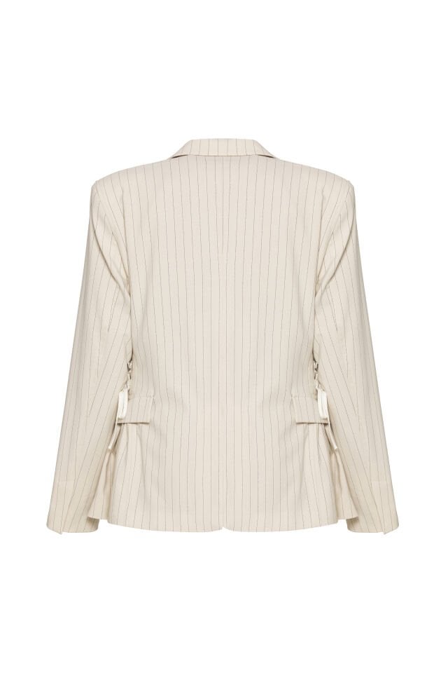 Striped Cream Jacket