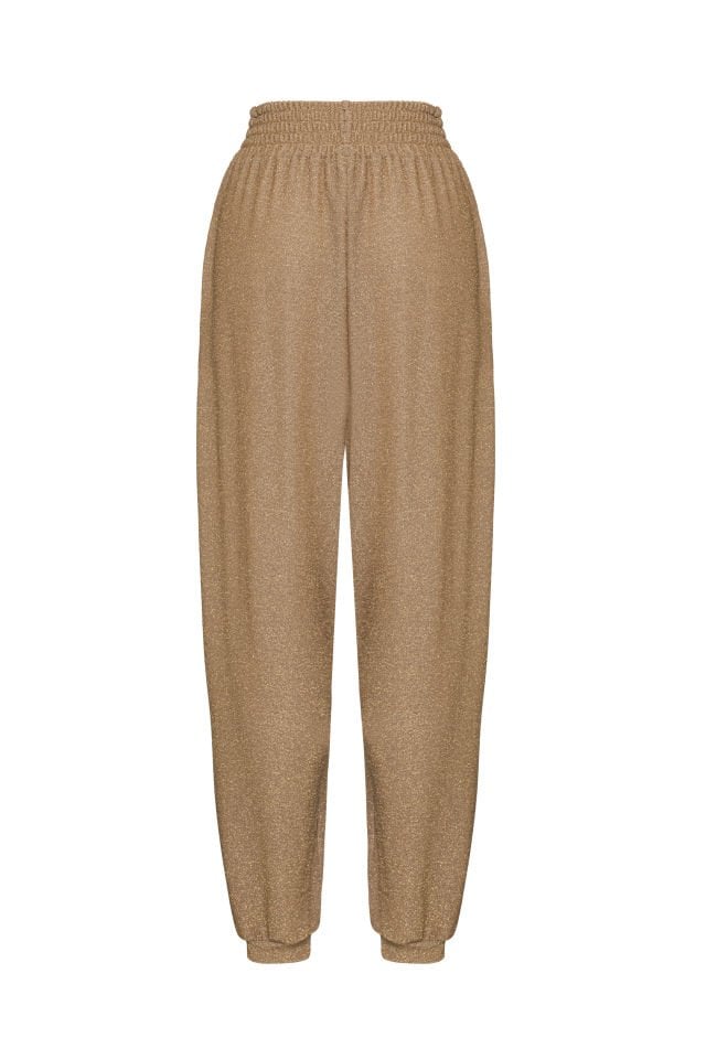 Gold & Silvery Venus Sweat Pant