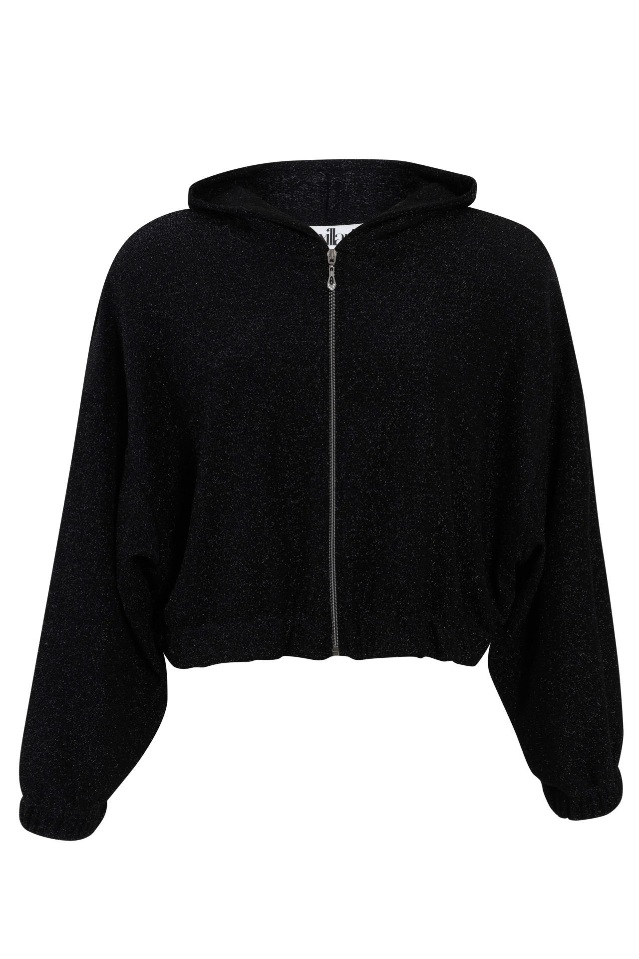 BLACK & Silvery Venus Hoodie