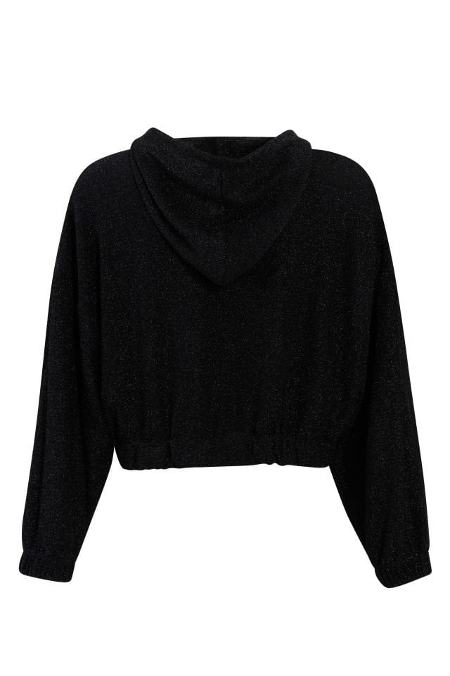 BLACK & Silvery Venus Hoodie