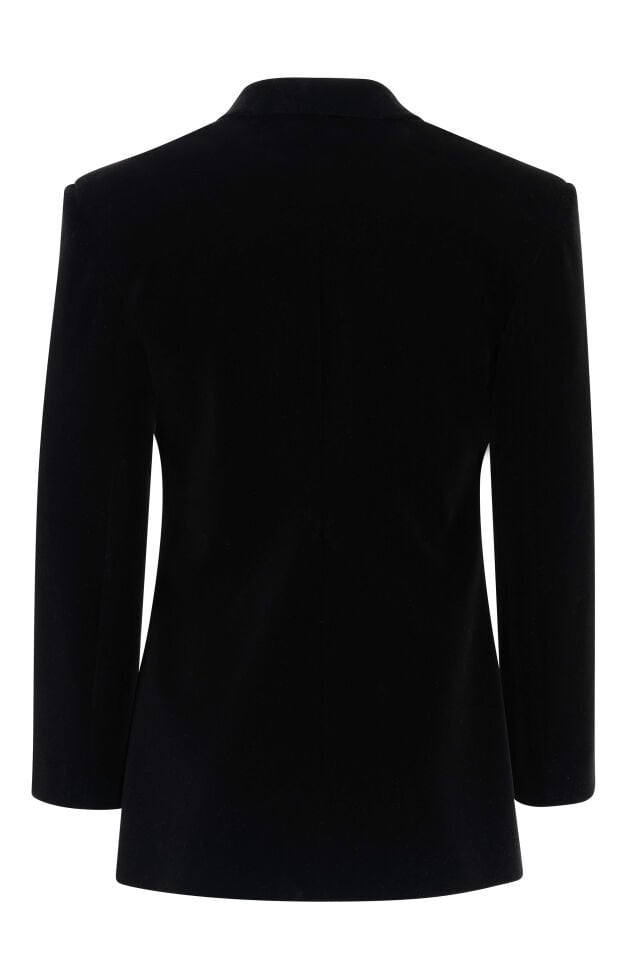 Black Jacket Dress with bow detail