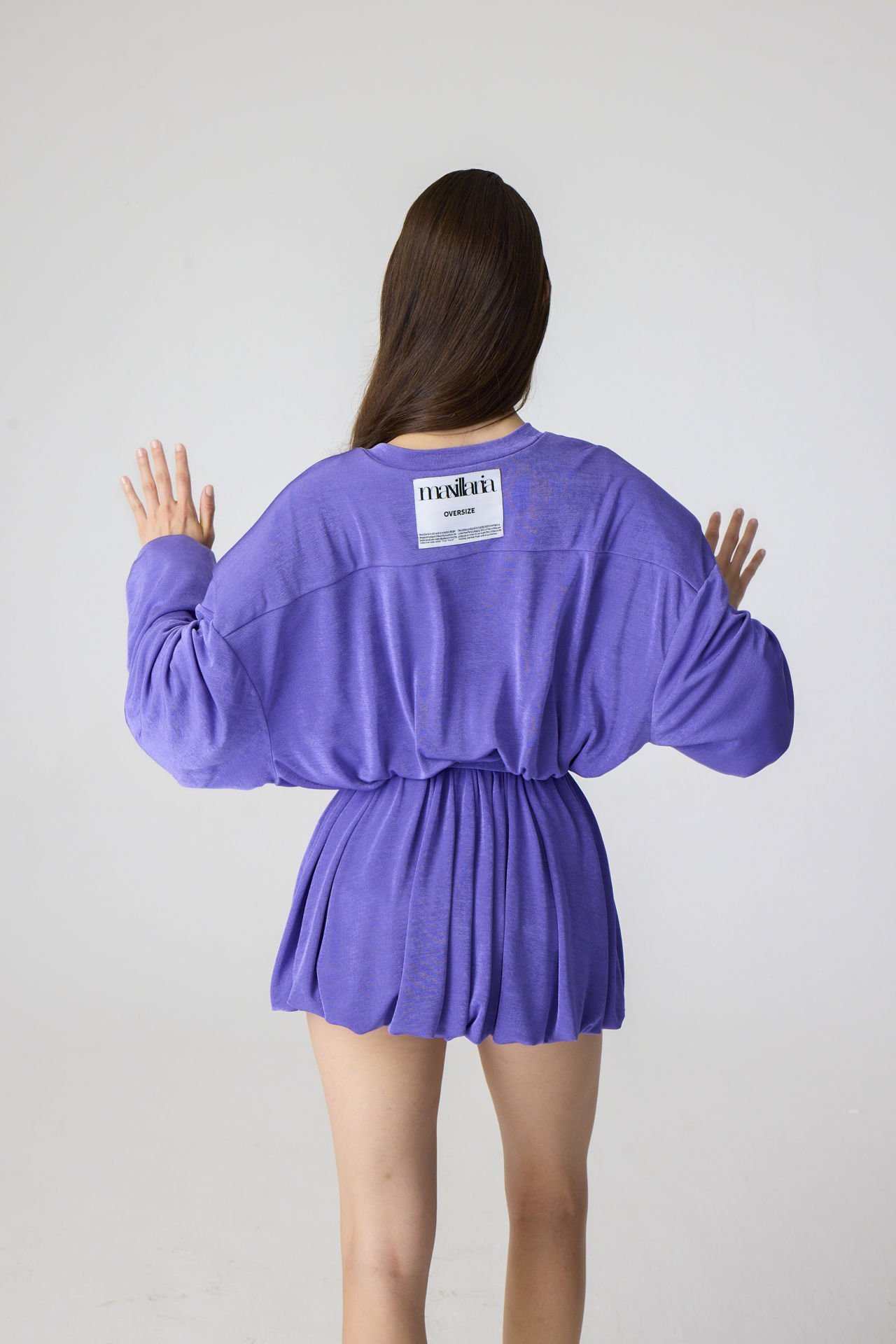 Oversized Purple Skirt