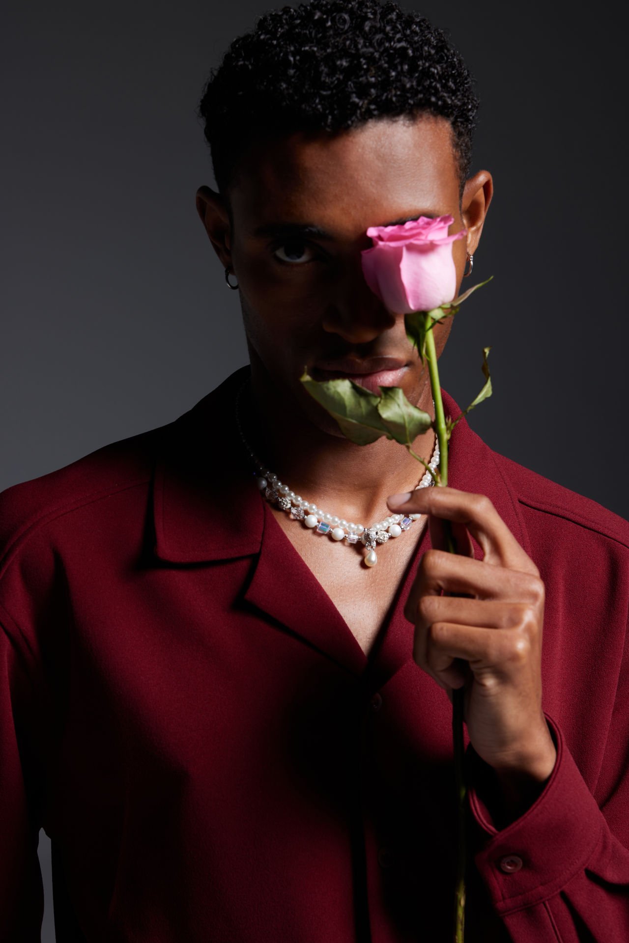 Burgundy Cocktail Shirt