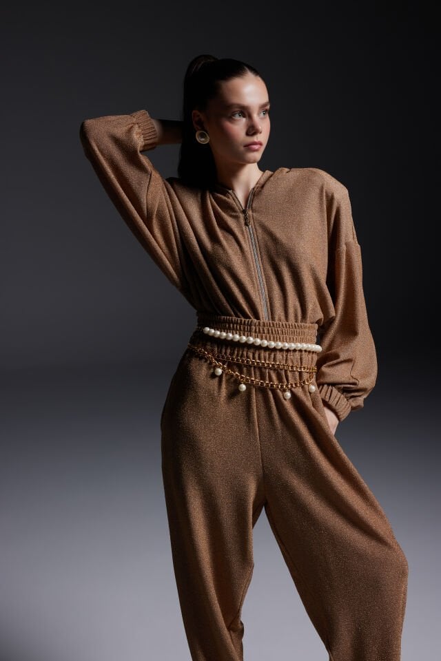 Gold & Silvery Venus Hoodie