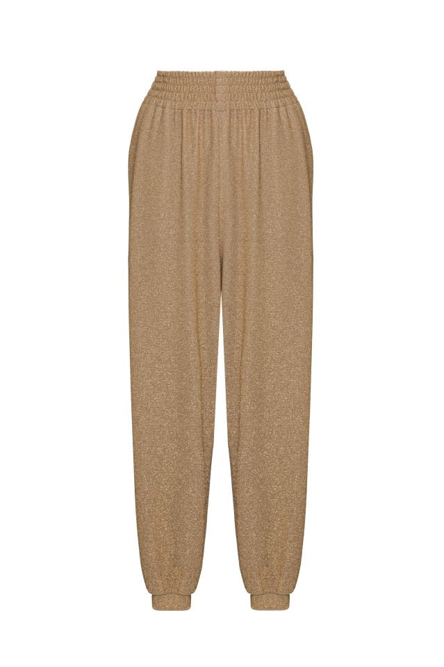 Gold & Silvery Venus Sweat Pant